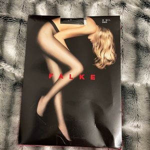 Falke black M/L fishnet like tights